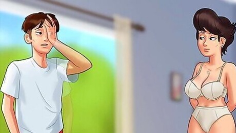 Dabby And Anone Make Hot Seens In Her Room With Car Toon