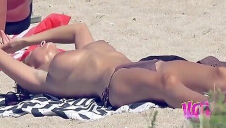 Voyeur Beach Topless Amateur Sex Voyeur Big Knockers