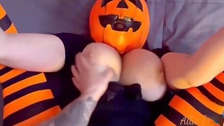 Emotional At Halloween Costume Sex - Allie Peach