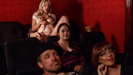 Krissy Lynn and Kylie Page and Alex D in Cinematic Climax
