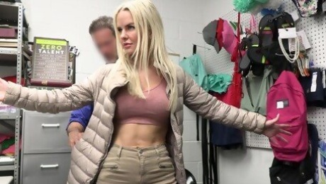 Slimthick Vic with big natural tits getting fucked in the office
