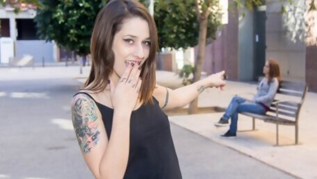Spanish Pornstar Alexa Nasha Picks Up And Fucks Amateur Lesbian Babe